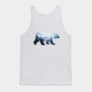 Not all who wander are lost Tank Top